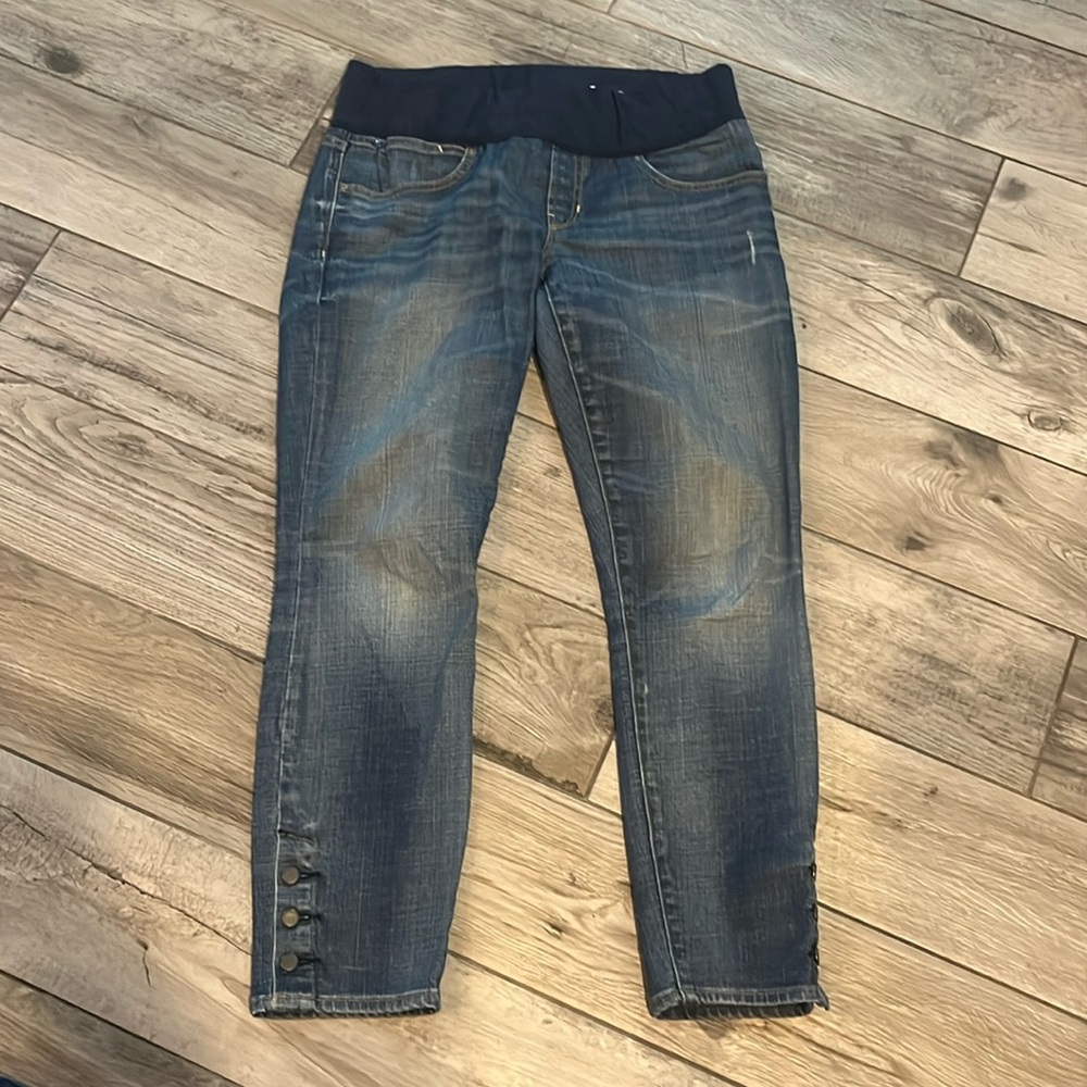 EUC GAP maternity skinny jeans, sz 28/6